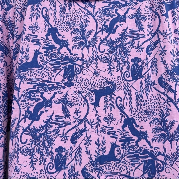 Lilly Pulitzer Pink and Blue Dress/Jumpsuit - Picture 4 of 8